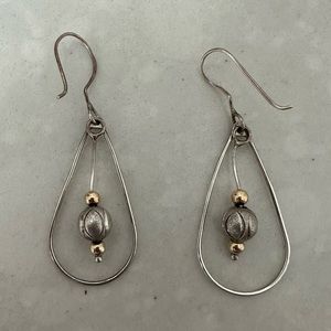 Jenni K Silver and Gold Earrings